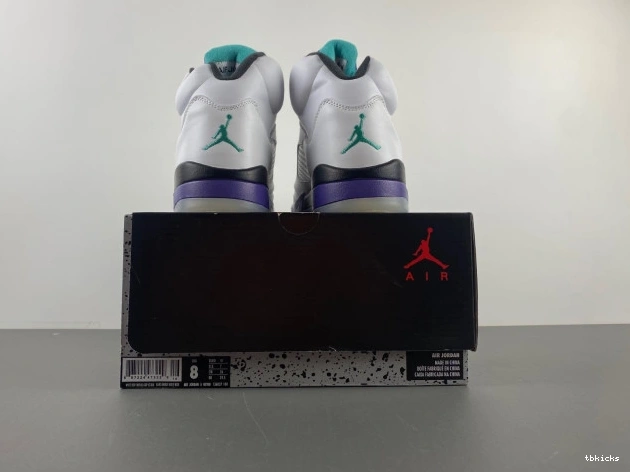 Rep TBK (2013) Jordan Grape 136027-108 Air Retro 5 0814
